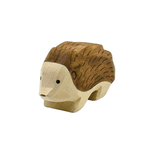 Handcrafted Open Ended Wooden Toy Animal - Hedgehog