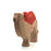Handcrafted Open Ended Wooden Toy Animal - Camel with Saddle II