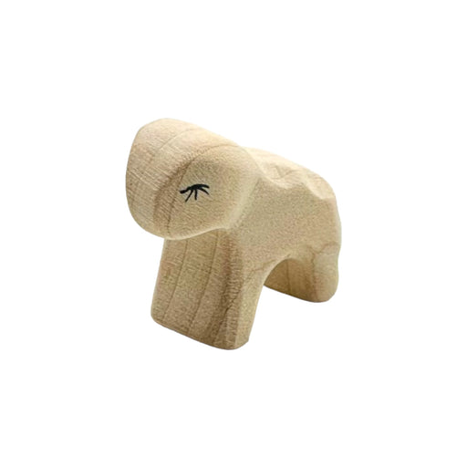 Handcrafted Open Ended Wooden Toy Farm Animal - Lamb Running