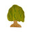 Handcrafted Open Ended Wooden Toy Tree and Landscaping - Willow