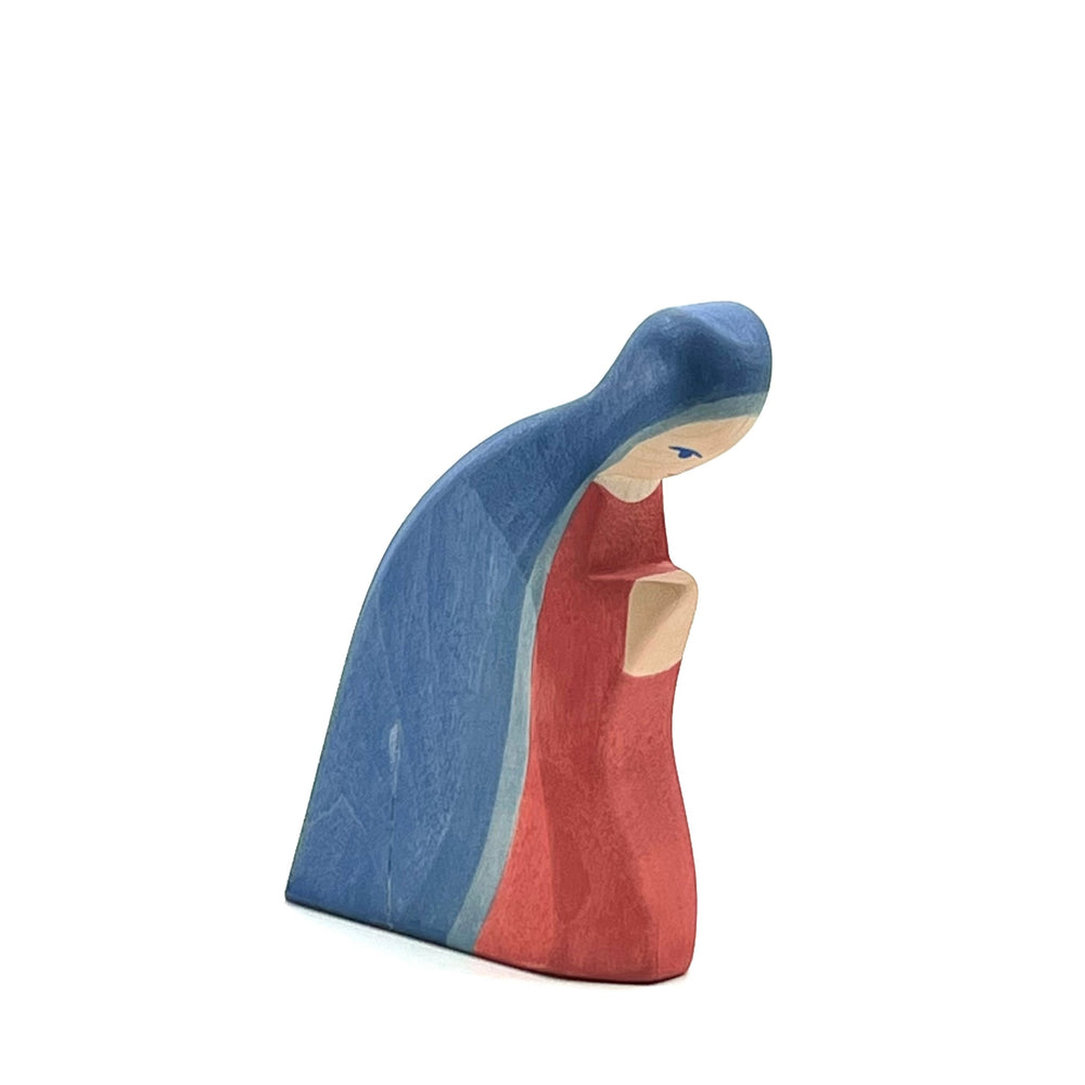 Handcrafted Open Ended Wooden Toy Figure Family - Mary