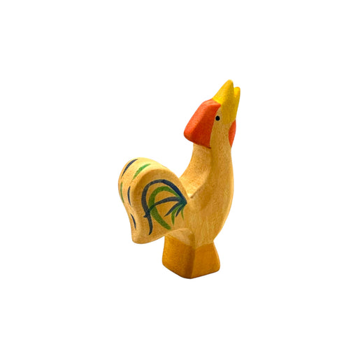 Handcrafted Open Ended Wooden Toy Farm Animal - Bremer Rooster