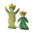 Handcrafted Open Ended Wooden Toy Figure Fairy Tale - Elf and Elf Queen (2 Pieces)