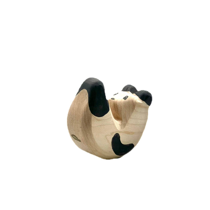Handcrafted Open Ended Wooden Toy Animal - Panda Small