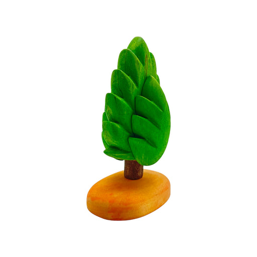 Handcrafted Open Ended Wooden Toy Tree and Landscaping - Thuja Small