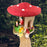 Handcrafted Open Ended Wooden Mushroom House / Dwarf House